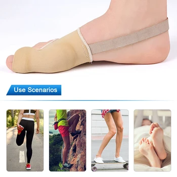 1 Çift Ayak Düzeltici Ortez Ayak Ayak Bakımı Kemik Başparmak Ayarlayıcı Düzeltme Yumuşak Pedikür Çorap Bunyon Düzleştirici