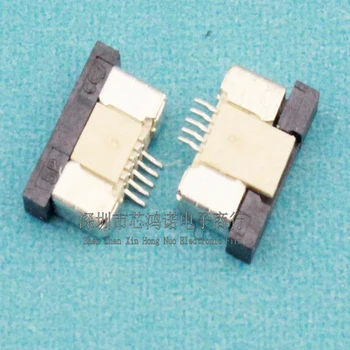 50 Adet / grup FFC / FPC Düz Kablo Konektörü 0.5 mm 5Pin Aşağı Bağlantı soketi