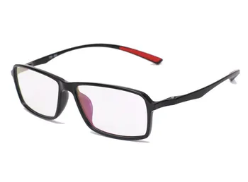 Agstum TR90 Mens Womens Tam Jant Şeffaf Lens Gözlük Çerçevesi Optik Gözlük Gözlük Moda Gözlük