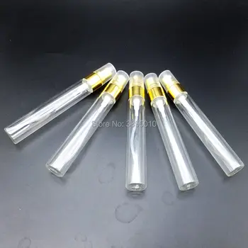altın Sprey F1109 ile 8ml Mini Küçük Boş Cam Parfüm Şişesi Cam Örnek Şişe