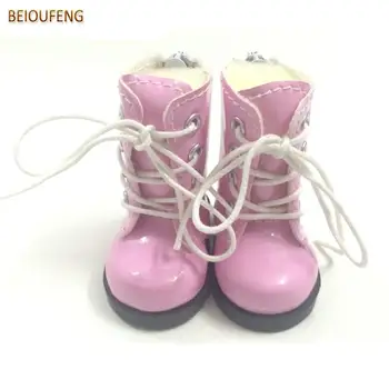 BEIOUFENG 5 CM Oyuncak Ayakkabı 1/6 BJD Bebek Ayakkabı için Kumaş Bebek, nedensel Sneakers Ayakkabı Bebek Çizmeler Bebek Aksesuarları 12 çift / grup