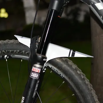 Bisiklet Bisiklet MTB Tutuşunu Çamurluk Arka Çamurluk Ön Çatal Taşınabilir Tutuşunu siyah beyaz