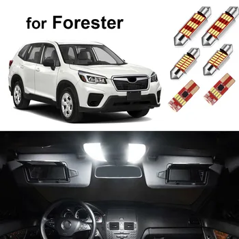 Canbus Araba Led İç İşık Kiti Subaru Forester 1998-2016 için 2017 2018 2019 2020 Araba ışık Aksesuarları Dome Harita Lambası