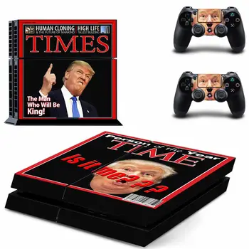 Donald Trump PS4 Çıkartmalar Play station 4 Cilt Sticker Çıkartmaları PlayStation 4 PS4 Konsolu ve Denetleyici Skins Vinil