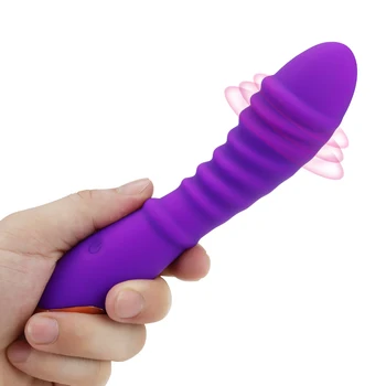 G Spot Yapay Penis Vibratör Kadın Vajina Klitoris Anal Stimülatörü Su Geçirmez Şarj Edilebilir Güçlü Vibratörler Kadınlar için Seks Oyuncak Çift