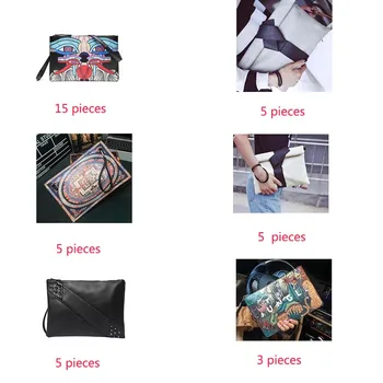 HIGHREAL Bitkiler Baskı el çantası Kadın Çantası Kişilik Deri Kontrast Renk Sokak Bayan Bilek Çantası Çift Rahat iPad Çantaları