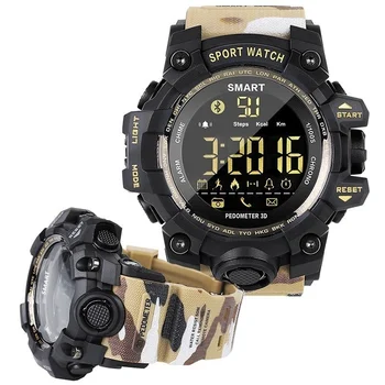 Kamuflaj Askeri İzle Dijital Koşu akıllı saat Erkekler Spor Saatler Kadınlar Elektronik kol saati Kronometre Smartwatch Satış
