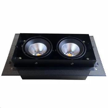 Kısılabilir 2x10W 20W COB LED Sarkıt AC85-265V Gömme Aşağı Işık Sıcak Soğuk Beyaz LED Tavan Lambaları Kapalı Aydınlatma