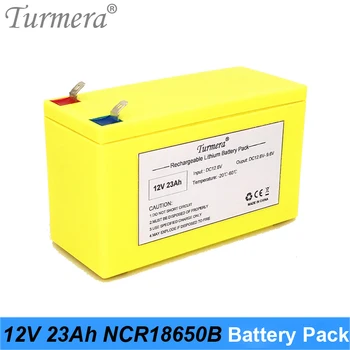 Lityum şarj edilebilir pil Paketi 12V 23Ah Kullanımı NCR18650B 3400mAh hücre Kesintisiz Güç Kaynağı için 10.8 V 12.6 V Turmera Pil
