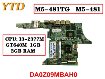 Orijinal ACER aspire M5-481TG M5-481T M5-481G Laptop anakart I3-2377M GT640M 1GB 2GB RAM DA0Z09MBAH0 İyi Ücretsiz Gönderim Test