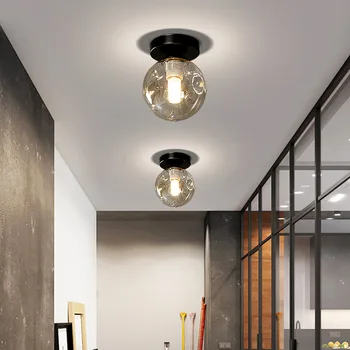 Tavan ışıkları luces led para habitacion paneli cocina accesorio de teto lampara techo dekorasyon salon oturma odası cam 0
