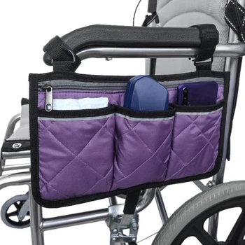 Tekerlekli sandalye Yan Cep Taşınabilir saklama çantası İçin Uygun Mobil Ekipman Aksesuarları, Çoğu İçin Uygun yürüyüş tekerleri