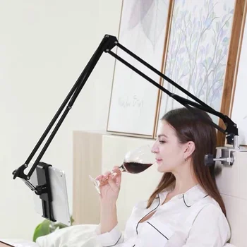 Tembel Telefon Tutucu Tablet Standı 360 Derece Ayarlanabilir Masa Lazypod Yatak Montaj Masaüstü Desteği