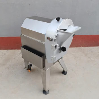 Ticari Elektrikli Dilimleme Patates Havuç Lahana Kesici Parçalayıcı Dilimleme Makinesi Paslanmaz Çelik Sebze kesme makinesi