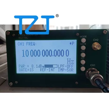 TZT 12.4 G Hassas frekans Sayıcı 11Bit / Sn Yüksek Hızlı Frekans Ölçer FA-3-12.4 GP w/ Güç Ölçer