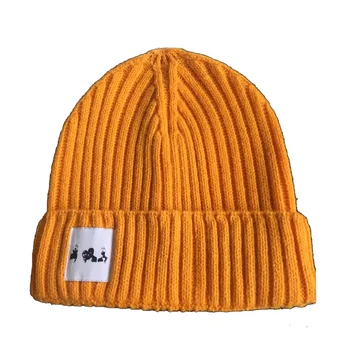 Vida Dişi 2x1 Kış Şapka özel bere Şapka Özel Logo Tasarım Mektup Adı Yetişkin Çocuk Örme Şapka Ücretsiz Kargo