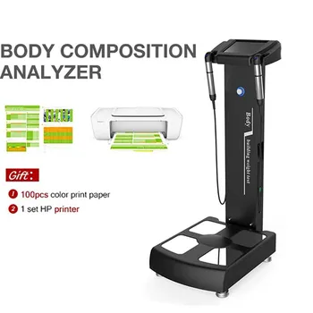 Vücut Yağ Analizörü Kompozit Ve kas analizörü İle Biyoimpedans Makinesi İle A4 Yazıcı Biyoelektrik Empedans Analizi