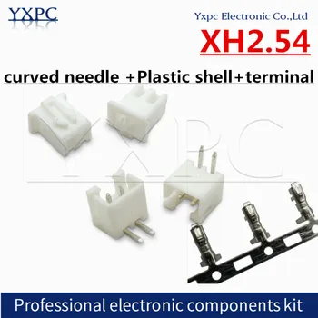 XH2. 54 konektörü kavisli iğne+Plastik kabuk+terminali PCB 2.54 MM 2 P 3 P 4 P 5 P 6 P 7 P 8 P 9 P 10 P 11 P 12 P 13 P 14 P 15 P 16 P