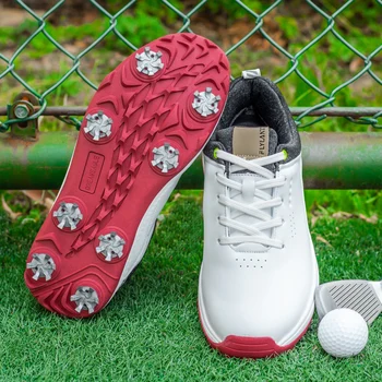 Yeni Varış Erkekler Spor Sneakers Anti-Kaygan Sivri golf ayakkabısı Adam Su Geçirmez Golf Eğitim Erkek Tasarımcı Golf Sneakers Erkekler