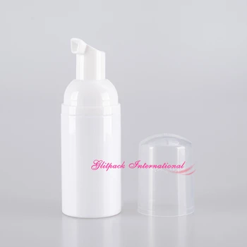 paket başına 50 yüksek kaliteli 30ml kozmetik şişe köpük pompası Doldurulabilir Şişeler beyaz / siyah Plastik Pompalar sıvı sabun dağıtmak için 1