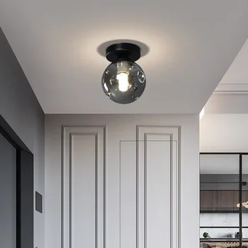 Tavan ışıkları luces led para habitacion paneli cocina accesorio de teto lampara techo dekorasyon salon oturma odası cam 1