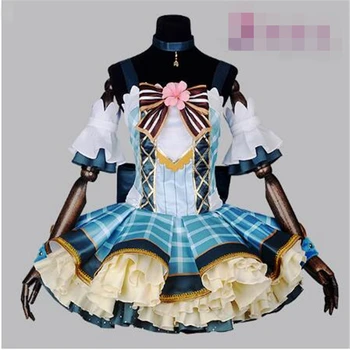 Anime Cosplay Kostüm lovelive Japon Tarzı Çiçek Uyandırmak Eli Ayase Elbise Tam Setleri Kısa Elbise Z 2