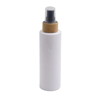 Taşınabilir Kozmetik Doldurulabilir Beyaz Plastik 8 oz 4 oz şampuan şişeleri Losyon Kapaklı Arıtma Pompası Seyahat Cilt Bakımı Ambalaj 2