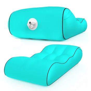 IFUNWOD Şişme Şezlong Dayanıklı Şarj Edilebilir Kullanımlık Pratik Naylon Aşınmaya Dayanıklı Açık Otomatik şişme havalı yatak 3