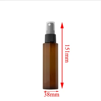 100ml Doldurulabilir Şişeler Seyahat Şeffaf Plastik parfüm şişesi Atomizer Boş Küçük Sprey Şişesi Toksik Olmayan Ve Güvenli 4