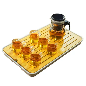 Basit ve zarif demlik cam çiçek demlik basit ve zarif çay fincanı ısıya dayanıklı filtreleme çay seti 4