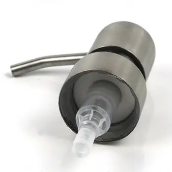 Sabunluk Donanım Meme Tüpü Paslanmaz Çelik Sıvı El köpük aparatı pompa şişesi Basın Kafası 4