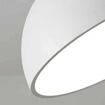 İç mekan aydınlatması Ev İç Yatak Odası Koridor Koridor Kolye Avize Oturma Odası Dekorasyon Modern LED Yarı ankastre Tavan Lambası 5