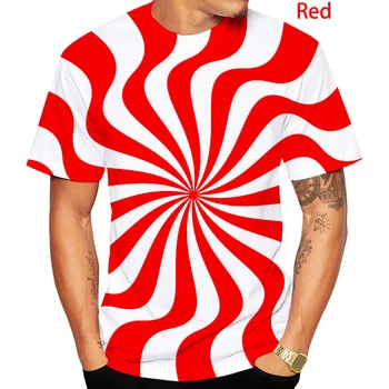 Yeni Moda 3D Baskı Vertigo Hipnotik T Shirt Serin kısa kollu tişört Sıcak Erkek / Kadın Tİşört Unisex Yaz Tees 5